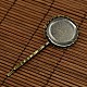 25мм прозрачно ясный куполообразное стекло кабошон покрытие для DIY изготовления железной шпильки Bobby Pin DIY-X0069-2