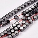 Chapelets de perles en hématite synthétique sans magnétiques G-J172-3x3mm-04-1