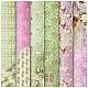 12 Sheets 12 Styles Scrapbooking Paper Pads DIY-C079-01F-1