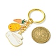 Porte-clés pendentif en alliage d'émail KEYC-JKC00580-01-2