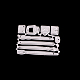 ツールフレーム炭素鋼切削ダイスステンシル  DIYスクラップブッキング/フォトアルバム用  装飾的なエンボス印刷紙のカード  つや消しプラチナ  5.1x3.7x0.08cm DIY-F028-83-3