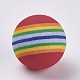 Eva Regenbogen Farbe Aktivitäten lustige Bälle AJEW-TZ0001-02-1