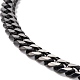 Ионное покрытие (ip) 304 ожерелье из цепей из нержавеющей стали для мужчин и женщин NJEW-B083-03B-2