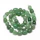 Natürlichen grünen Aventurin Perlen Stränge G-R445-8x10-22-2