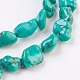 Natural Magnesite Beads Strands G-K271-01-3