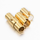 Smooth 304 Stainless Steel Locking Tube Magnetic Clasps STAS-H400-4mm-03G-2