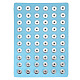 Affichages de boutons-pression en cuir d'unité centrale ODIS-WH0002-03G-1