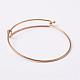 Adjustable Ion Plating(IP) 304 Stainless Steel Expandable Bangle Making BJEW-L604-09G-2