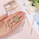 40 шт. подвески из нержавеющей стали 304 двух цветов FIND-CA0009-48-3