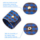 Crafans 4Pcs 4 Style Imitation Leather Napkin Rings AJEW-CF0001-07A-4