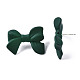 Spray Painted CCB Plastic Bowknot Stud Earring Findings CCB-Q091-07D-3