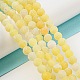 Natural Crackle Agate Beads Strands G-G055-6mm-6-4