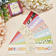 Pandahall elite 60 pz 6 colori carte da esposizione in cartone di sapone fatto a mano AJEW-PH0001-56-5