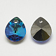 K9 Glass Rhinestone Charms RGLA-T077-8x10-001BB-2