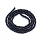 Synthetic Blue Goldstone Beads Strands G-D0013-82-2
