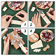 Ahadermaker diy kit de fabricación de decoración de colgantes con tema navideño DIY-GA0005-29-3