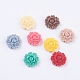 Colorful Resin Cabochons CRES-A0052-M-1