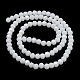 Supports de perles de verre opaques EGLA-A035-P4mm-D01-4