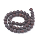 Chapelets de perles en pierre de sang naturelle G-T106-094-3