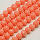 Lotus Flower Synthetic Coral Beads Strands CORA-L001-C-02-2