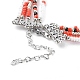 Round Seed Beads Multi-strand Necklaces NJEW-JN03460-7