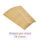 Self Adhesive Gold Foil Embossed Stickers DIY-WH0211-091-3