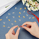 CHGCRAFT 5 Strands Polyester Tassel Decorations and 100Pcs 2 Colors Tibetan Style Alloy Charms DIY-CA0002-87-3