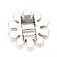 Tibetan Style Alloy Buckles X-TIBE-Q064-53AS-RS-2