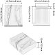 Cajas de cajones de papel con patrón de mármol CON-WH0071-06D-2