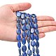 Chapelets de perles en lapis-lazuli naturel G-K311-12B-02-4