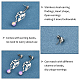 Kit de fabrication de boucles d'oreilles bricolage unicraftale DIY-UN0002-81-4