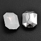 Faceted Rectangle Octagon Imitation Taiwan Acrylic Rhinestone Pointed Back Cabochons GACR-A010-10x14mm-48-2