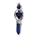 Gros pendentifs en lapis lazuli naturel G-I322-07P-02-2