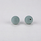 Round Silicone Focal Beads SI-JX0046A-43-2