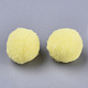 DIY-Puppe Handwerk Polyester hochelastische Pompon Ball AJEW-R093-01-E01-3