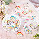 SUNNYCLUE 1 Box 36Pcs 18 Styles Rainbow Resin Charm Unicorn Charm Unicorns Charms Cloud Smile Charms for Jewelry Making Charms Women Adults DIY Craft Bracelet Earrings Necklace Supplies RESI-SC0002-40-4