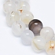 Natural Dendritic Agate Beads Strands G-D0005-18-8mm-3
