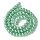 Fili di perle di vetro colorato ecologiche HY-A008-6mm-RB108-2