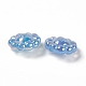 UV Plating Acrylic European Beads PACR-M003-05A-3