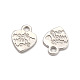 Ideas for Valentines Day Gifts Tibetan Style Alloy Pendants TIBEP-LF0004Y-P-2