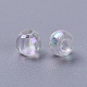Eco-Friendly Transparent Acrylic Beads PL730-2-2