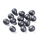 Rubberized Style Acrylic Beads X-MACR-Q197-X07-1