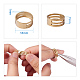 PandaHall Elite Silver Jewelry Finding Sets with Mixed Sizes Iron Ribbon Ends FIND-PH0003-01P-4