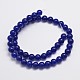 Natural & Dyed Malaysia Jade Bead Strands G-A146-8mm-A22-2