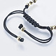 Nylon Thread Cord Bracelet Making X-BJEW-F304-01G-3