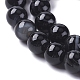 Chapelets de perles en agate à rayures naturelles/agates à bandes G-G582-8mm-60-3