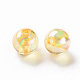 Perles en acrylique transparente MACR-S370-B10mm-719-2