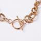 304 Stainless Steel Figaro Chain Necklaces NJEW-L443-09-2