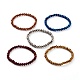 Perle di vetro Placchi allungano i braccialetti BJEW-JB05794-1