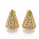 Brass Bead Cones KK-T051-34B-G-NF-1